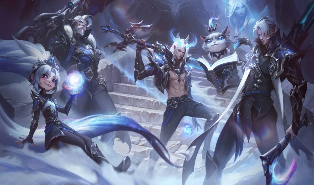 Rangering af alle verdensmesterskabsskind i League of Legends League of Legends Worlds 2021 Edward Gaming skins tapet