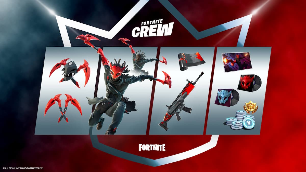 Epic afslører Fortnite Crew Pack-skins til oktober