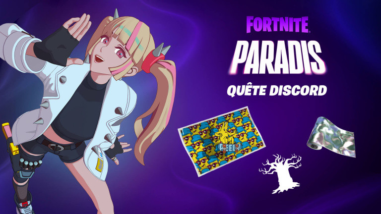 Fortnite: Accomplissez les quetes Paradis Discord og mettez la main sur des récompenses!
