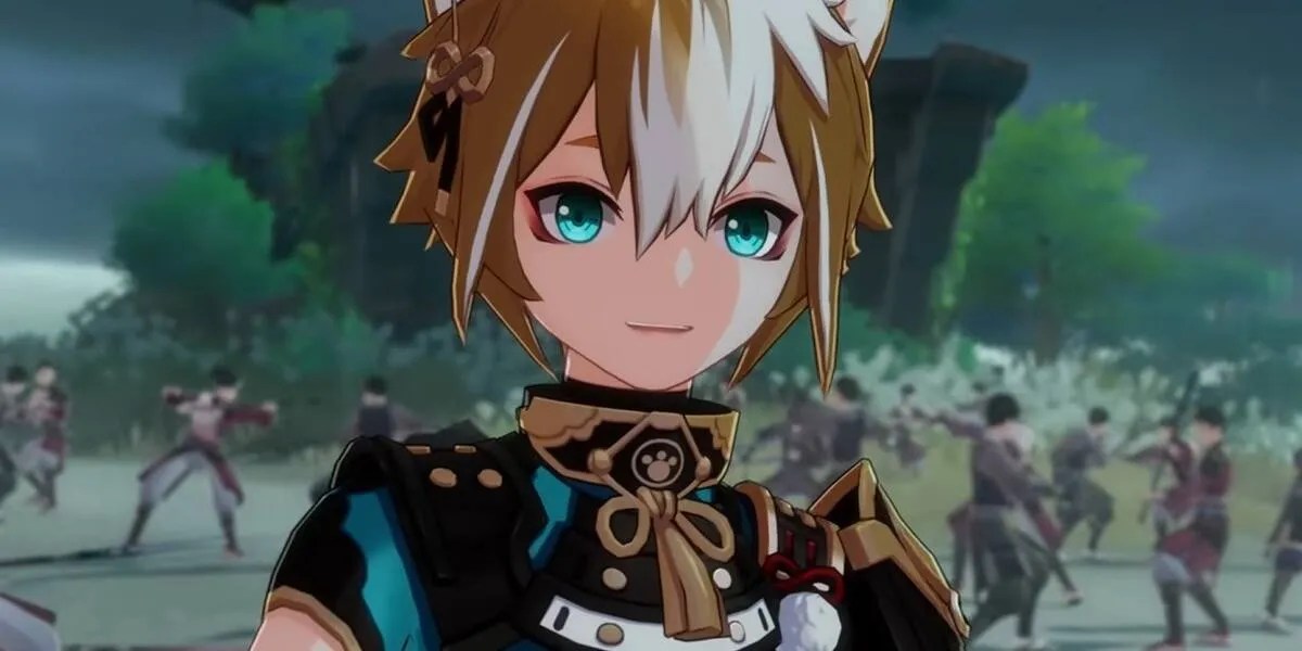 Genshin Impact Gorou Cosplayer leverer i en imponerende præcis form