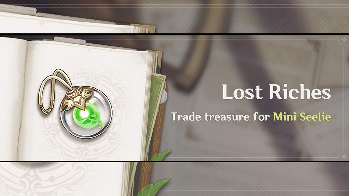 Genshin Impact Lost Riches Event