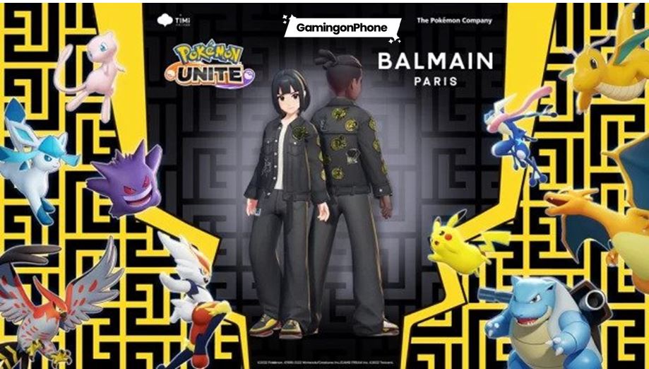 Pokémon Unite partnered Balmain