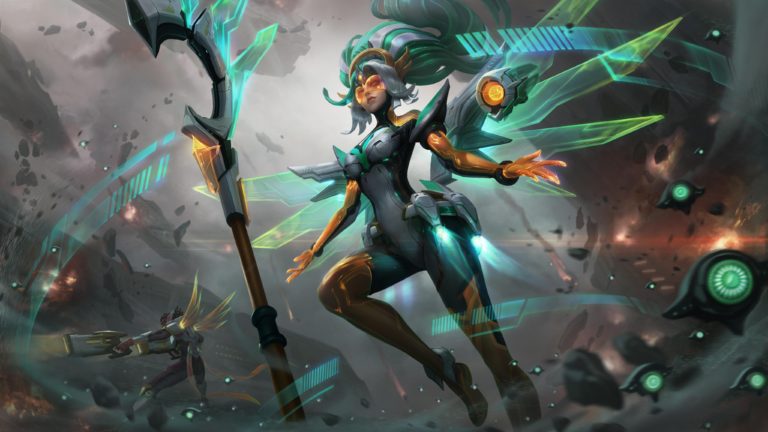 Riot viser Jannas skinnende nye VFX-opdatering i League of Legends