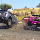 Skøre GTA 5-optagelser viser NPC 'drunk driver' forårsager en kæmpe ulykke