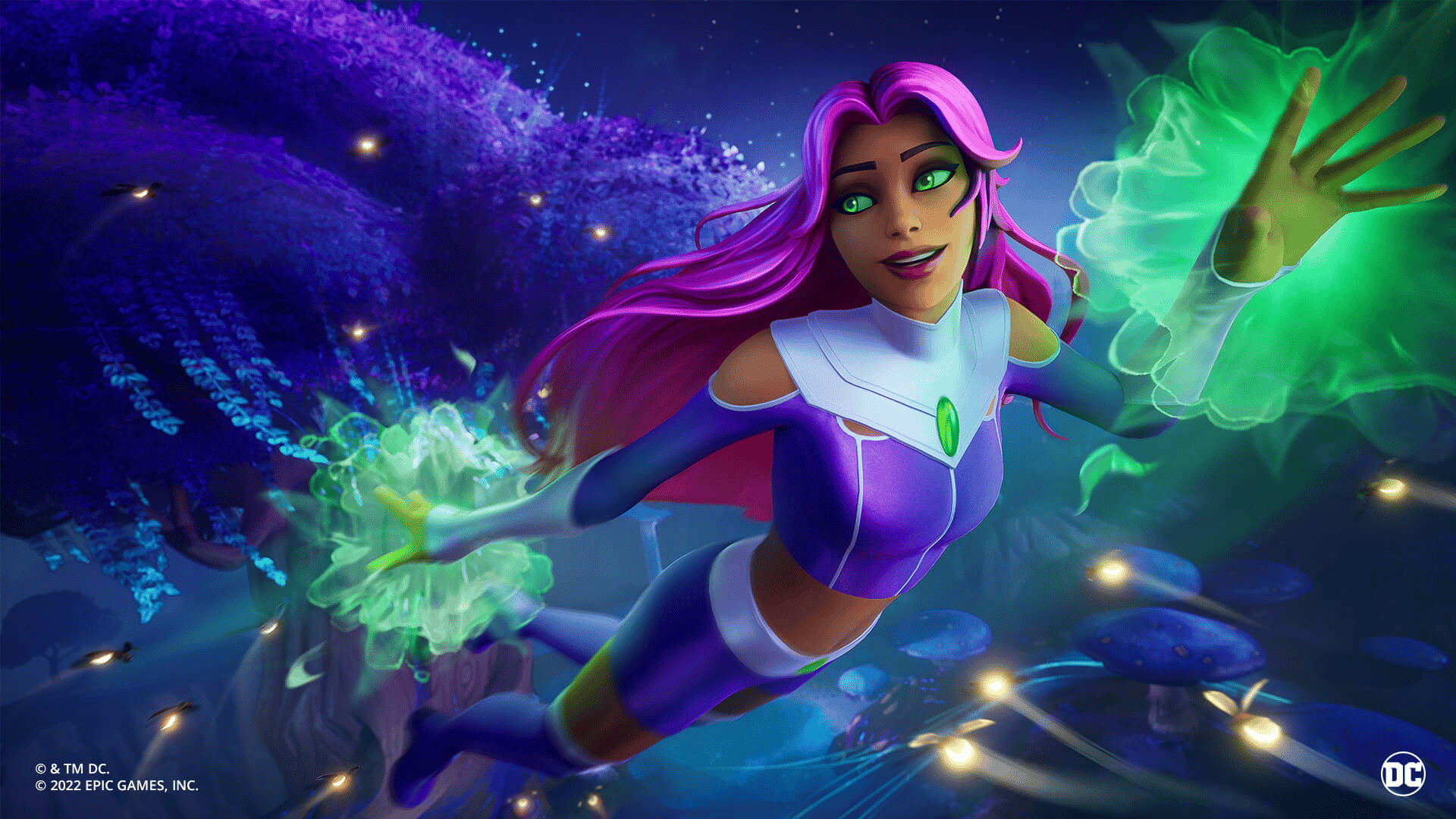 Starfire has joined the Battle Royale.