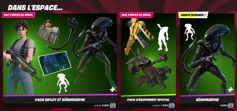 Fortnite: boutique du jour 1er oktober 2022