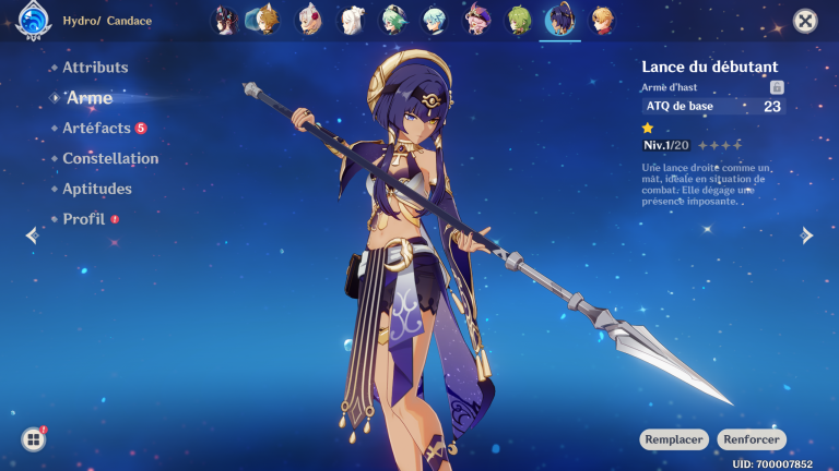 Genshin Impact, notre guide sur Candace : Faut-il l'invoquer ? 