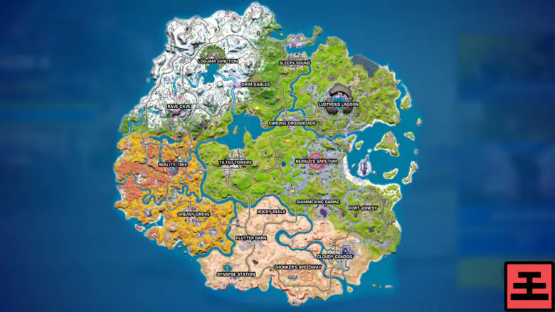 Reality Tree og Herald's Sanctum er to POI'er placeret på Fortnite-øen