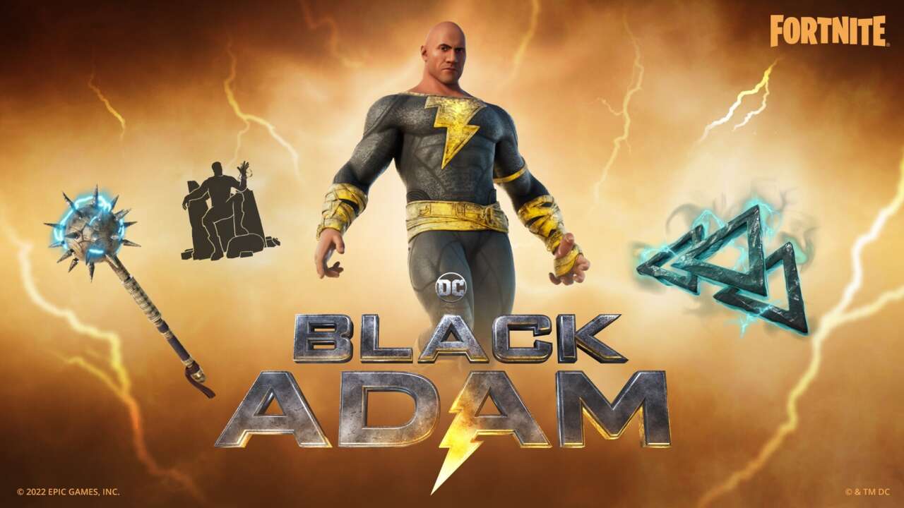 Sort Adam bringer klippen til Fortnite ... igen
