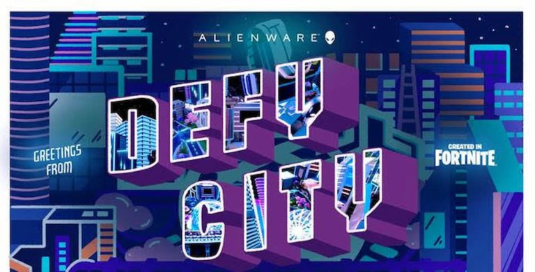 Atlas Creative bringer Alienwares Defy City til Fortnite