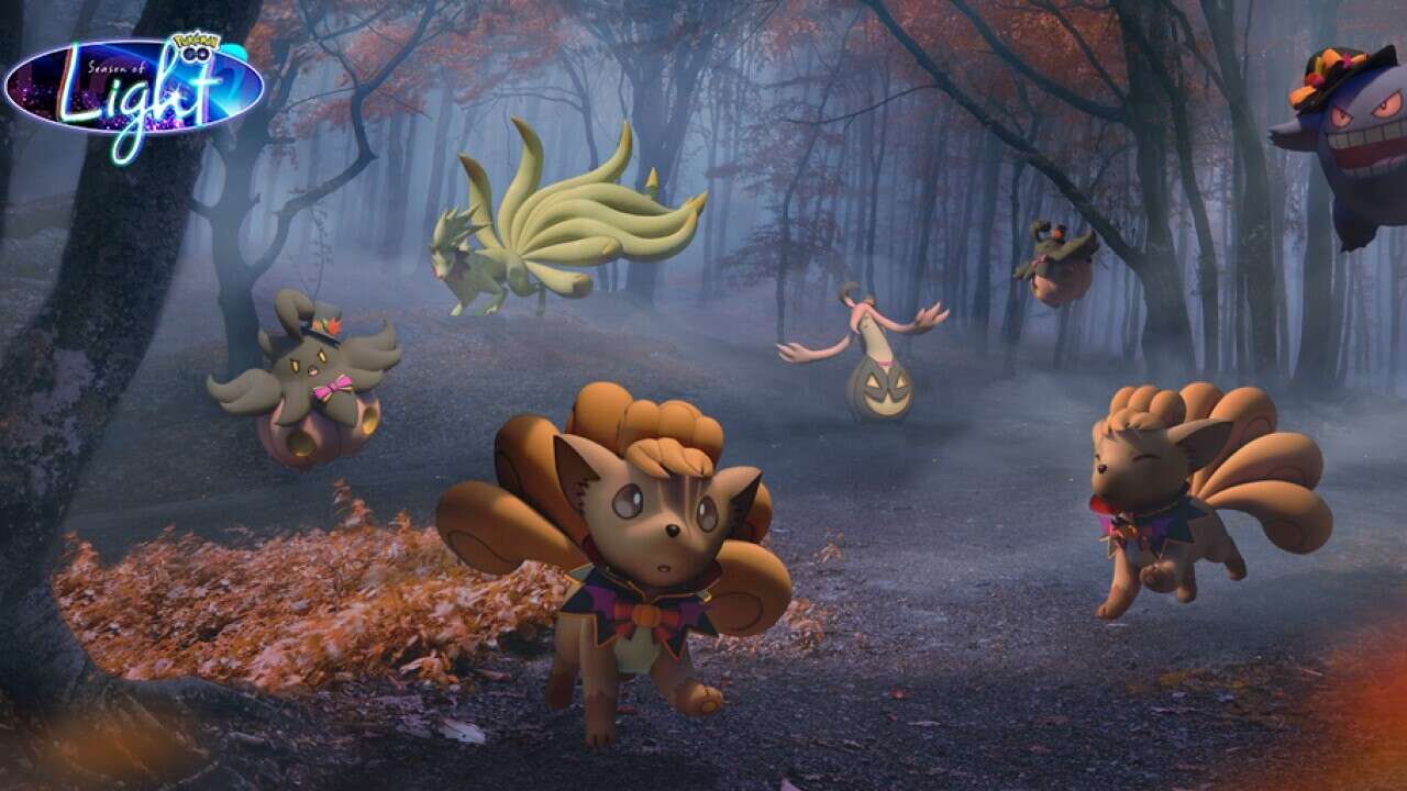 Pokemon Go Halloween Event, del 2 tilføjer uhyggelige festivalkostumer til Gengar, Vulpix og mere