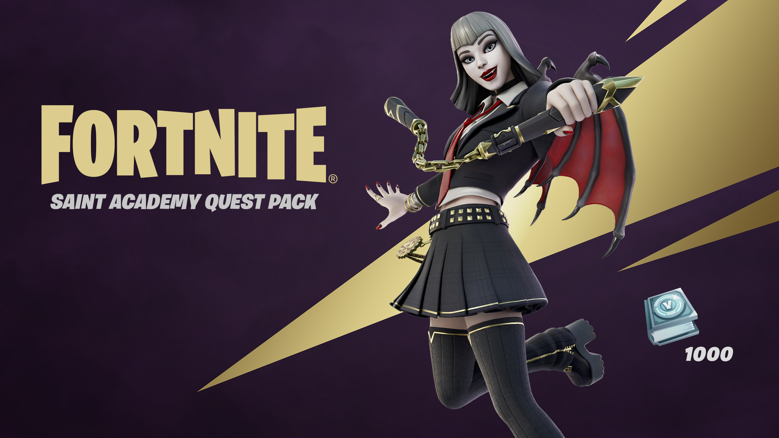 Flere V-Bucks og Quests venter i Fortnites Saint Academy Quest Pack