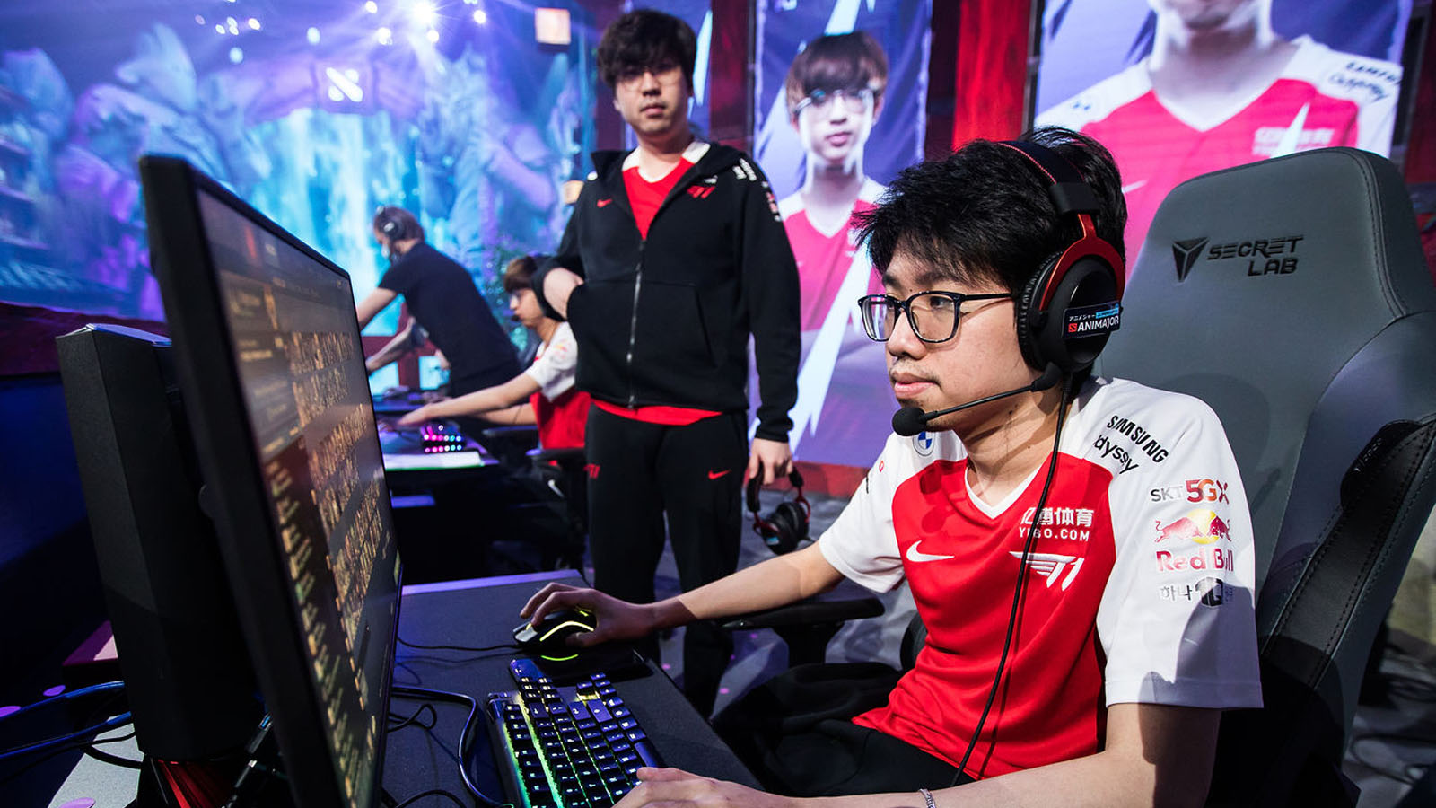 T1 Kuku and March at the WePlay Animajor