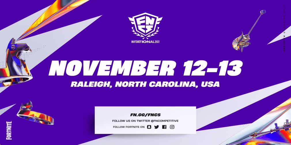 Fortnite har afsløret detaljerne om sin kommende FNCS Invitational-turnering