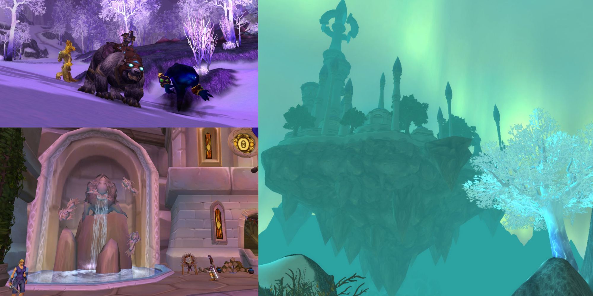 how to get to dalaran split image dalaran crystalsong forest