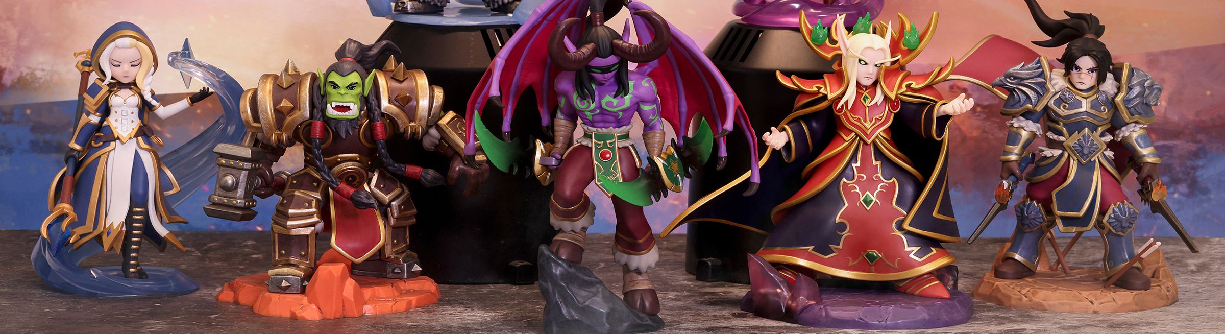 World of Warcraft-figurer produceret til det kinesiske marked
