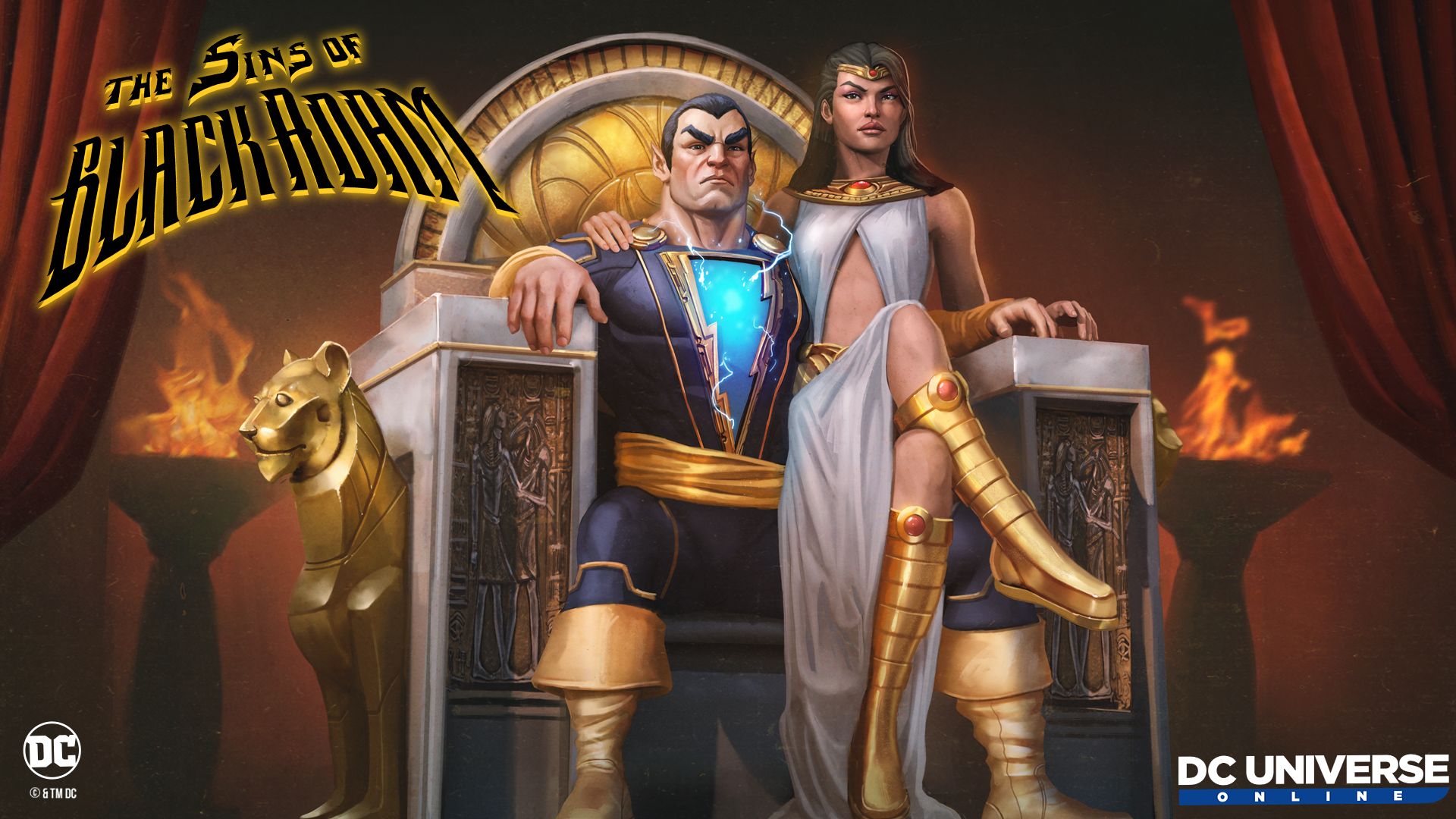 Afdække Black Adams synder i DC Universe Online