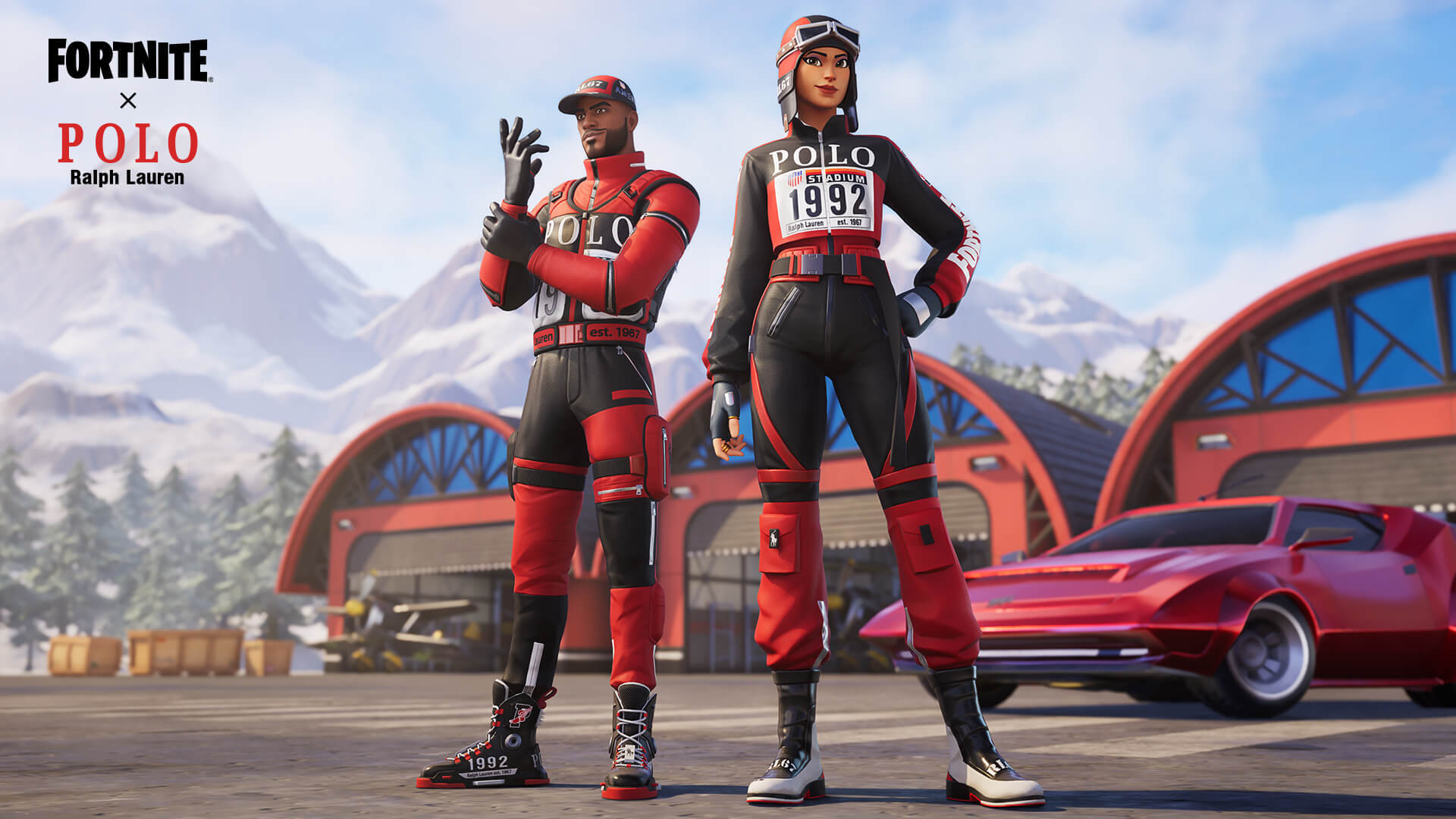 Fortnites Polo Ralph Lauren Crossover bringer Racing Chic til Battle Royale
