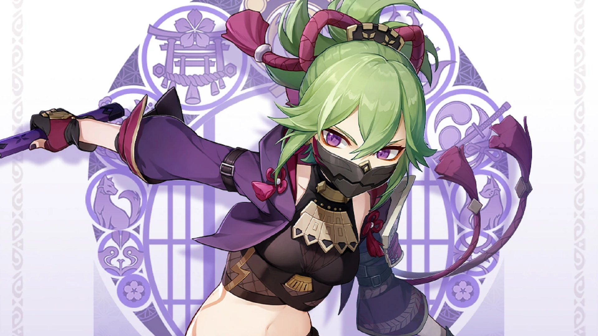 Genshin Impact Kuki Shinobu Build - bedste våben og hold til den maskerede sværdkvinde