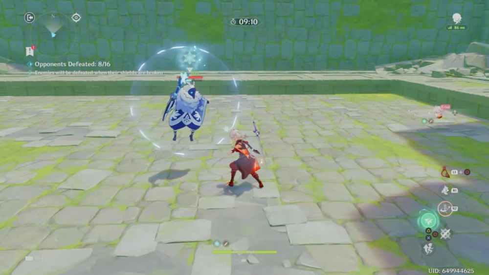 The Shieldbreaker Challenge i Genshin Impact