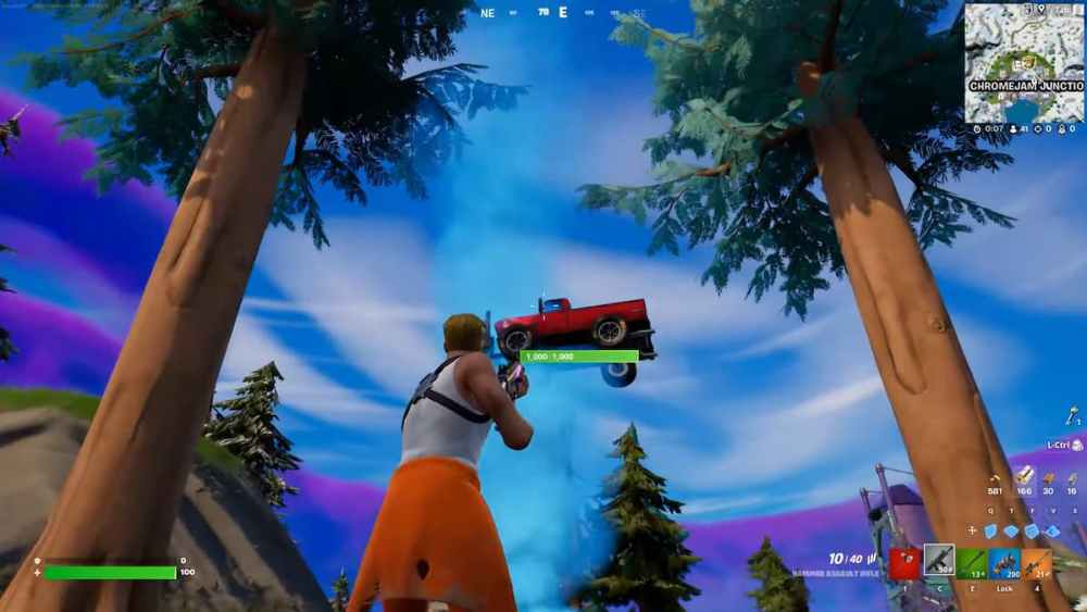 Sådan bruges Dial-A-Drop i Fortnite
