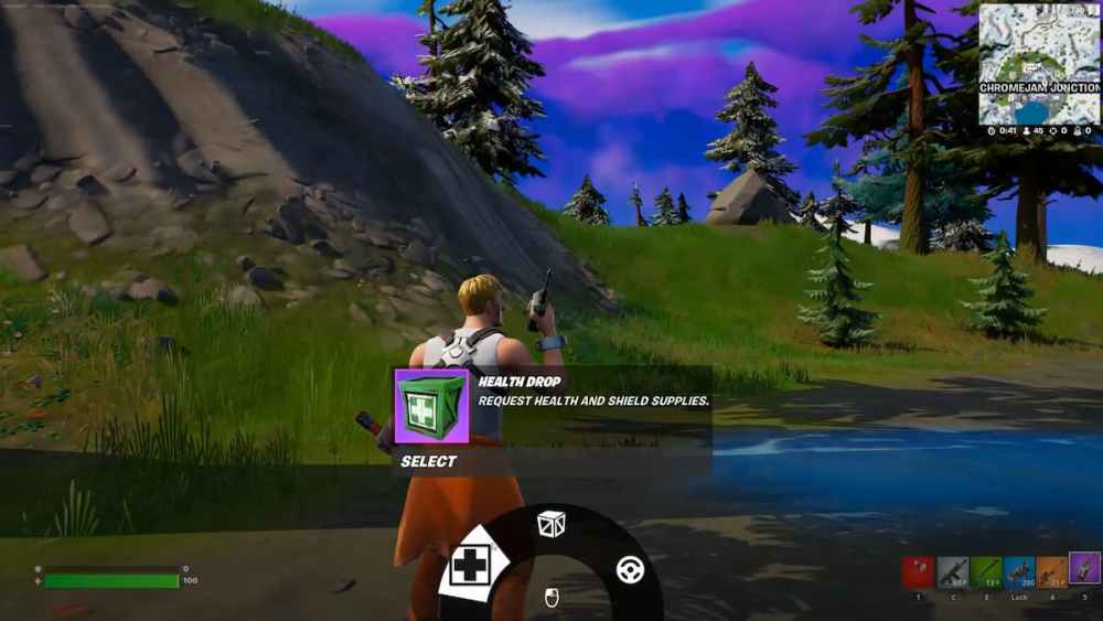 Sådan bruges Dial-A-Drop i Fortnite