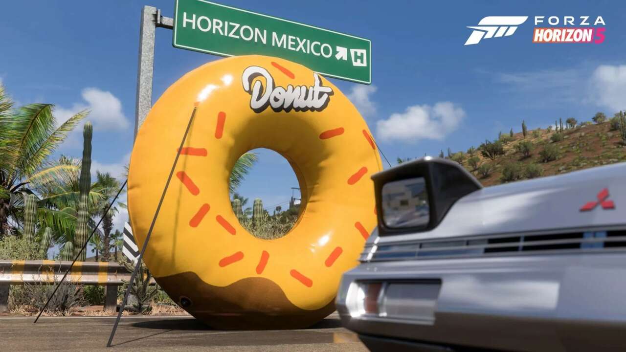 Forza Horizon 5-opdateringer bringer donut-mediekosmetik og nye biler