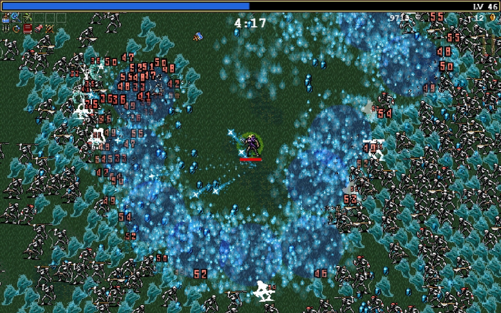 Vampire Survivors skærmbillede