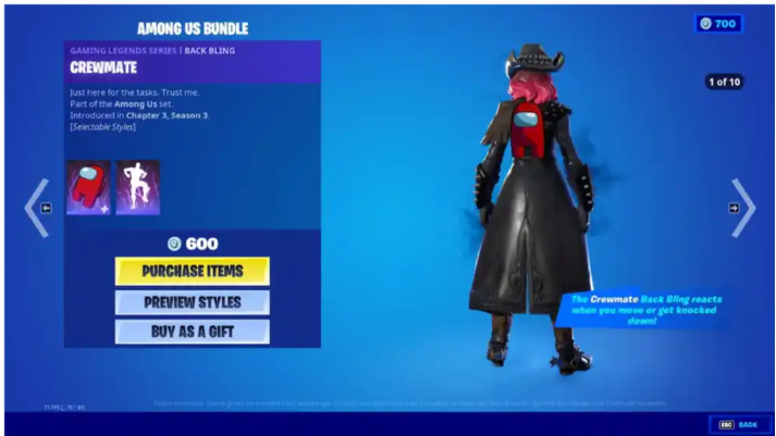 Sådan får du blandt os kosmetik i Fortnite sæson 3