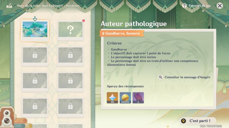Genshin Impact, notre guide du nouvel événement "Hors de la toile" : 420 primo-gemmes à récupérer ! 