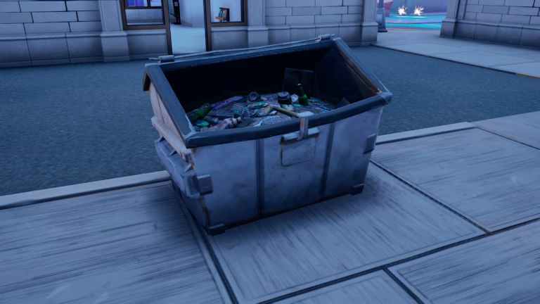Sådan søger du efter en åben container i Fortnite