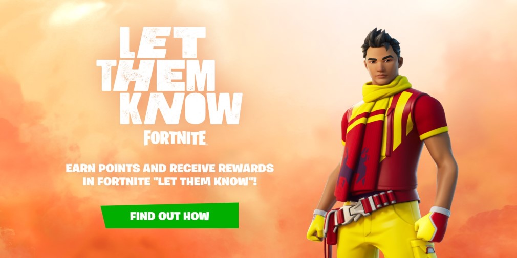 Fortnite er vært for Let Them Know-missionen for at belønne spillere med masser af XP, når FIFA World Cup starter