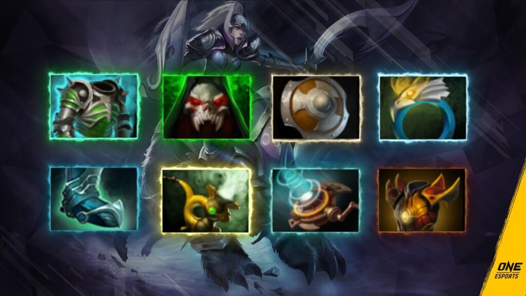 Dota 2 gode genstande mod luna