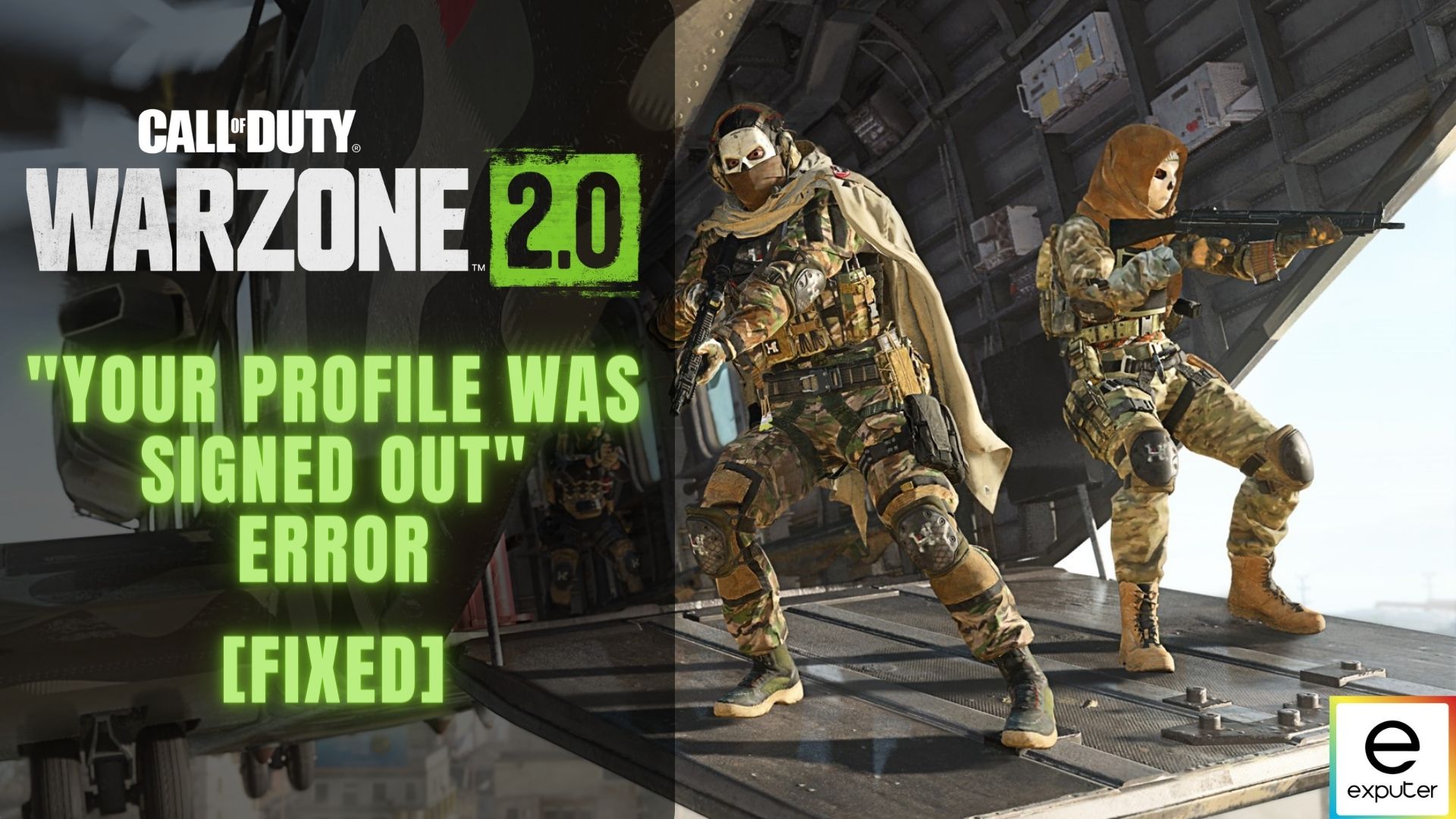 Warzone 2: Din profil blev logget ud fejl [FIXED]