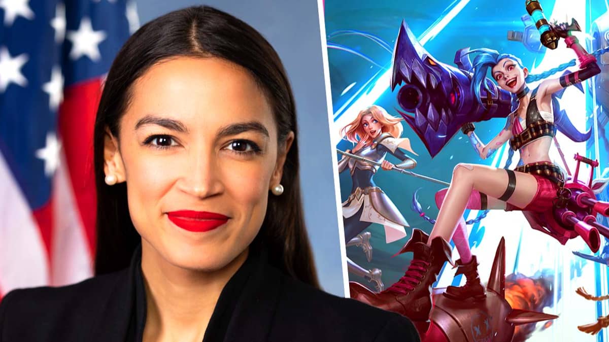Alexandria Ocasio-Cortez flekser League Of Legends rang, slår crypto exchange-grundlægger af