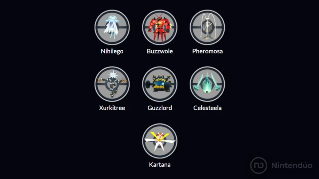 Alle Ultra Beasts invaderer Pokémon GO i denne uge
