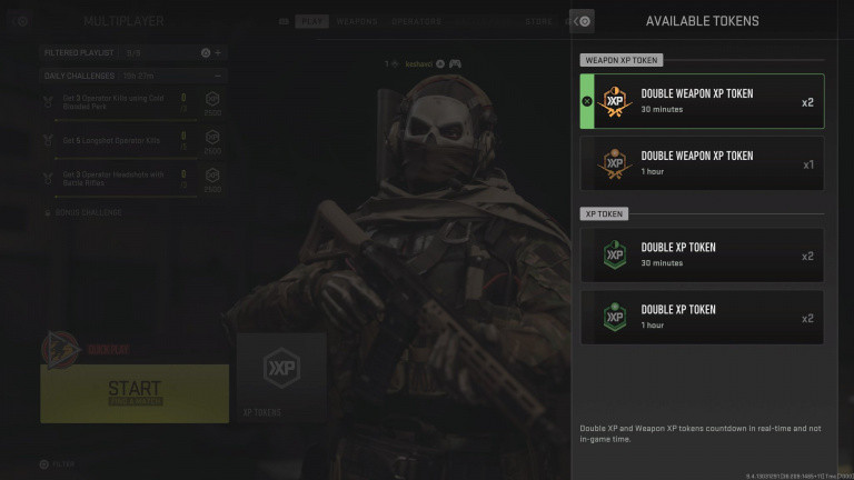 Call of Duty Modern Warfare 2 : Peut-on-transferer med dobbelt XP med Warzone ?  Leur fonctionnement expliqué