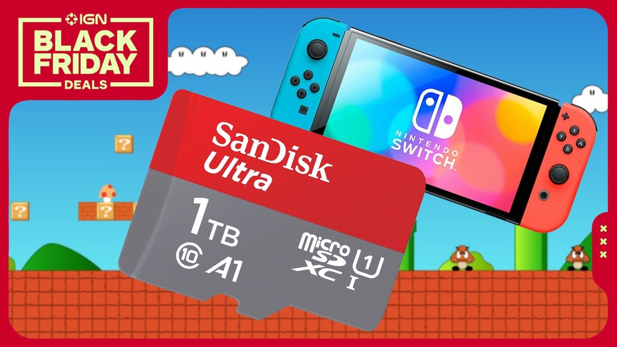 De bedste Black Friday-tilbud på billige Nintendo Switch Micro SDXC-hukommelseskort