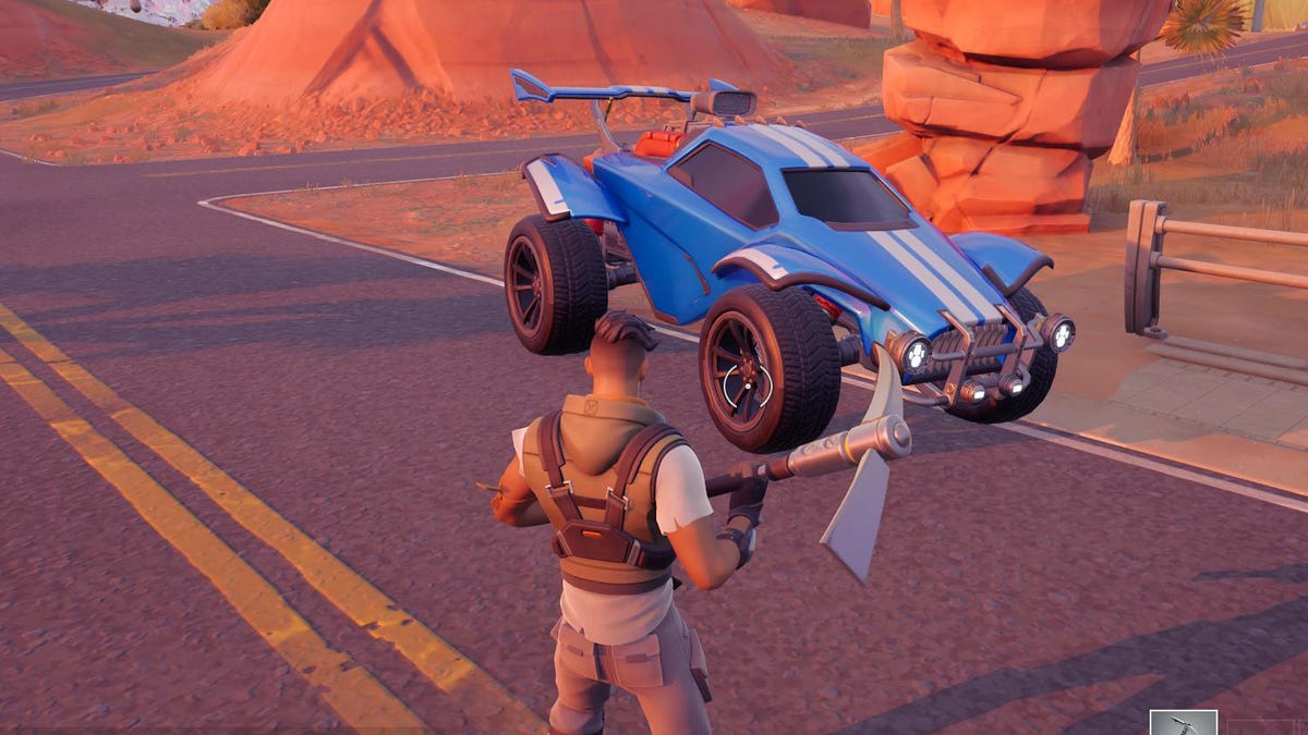 'Fortnite' og 'Rocket League' bytter ikoniske biler i ny højoktane-begivenhed i spillet
