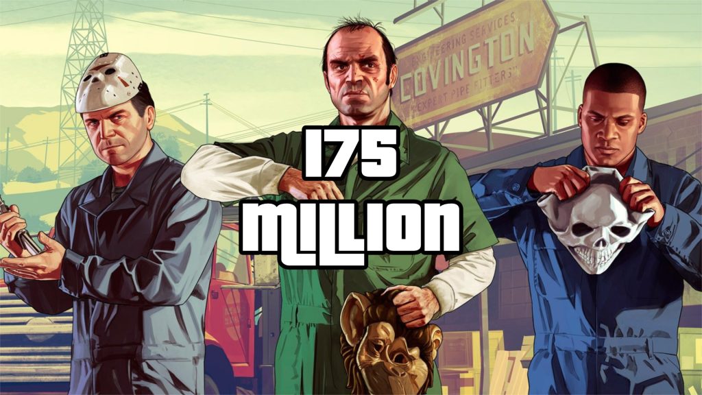 GTA V har solgt næsten 175 millioner eksemplarer