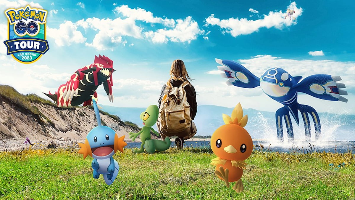 Pokémon Gos næste personlige begivenhed vil være Go Tour: Hoenn i Las Vegas, der frigiver Primal Reversion-formularer til Kyogre og Groudon