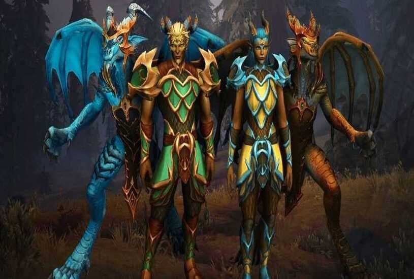 World of Warcraft Dractyr Evokers opdateret med Anima Powers i Torghast