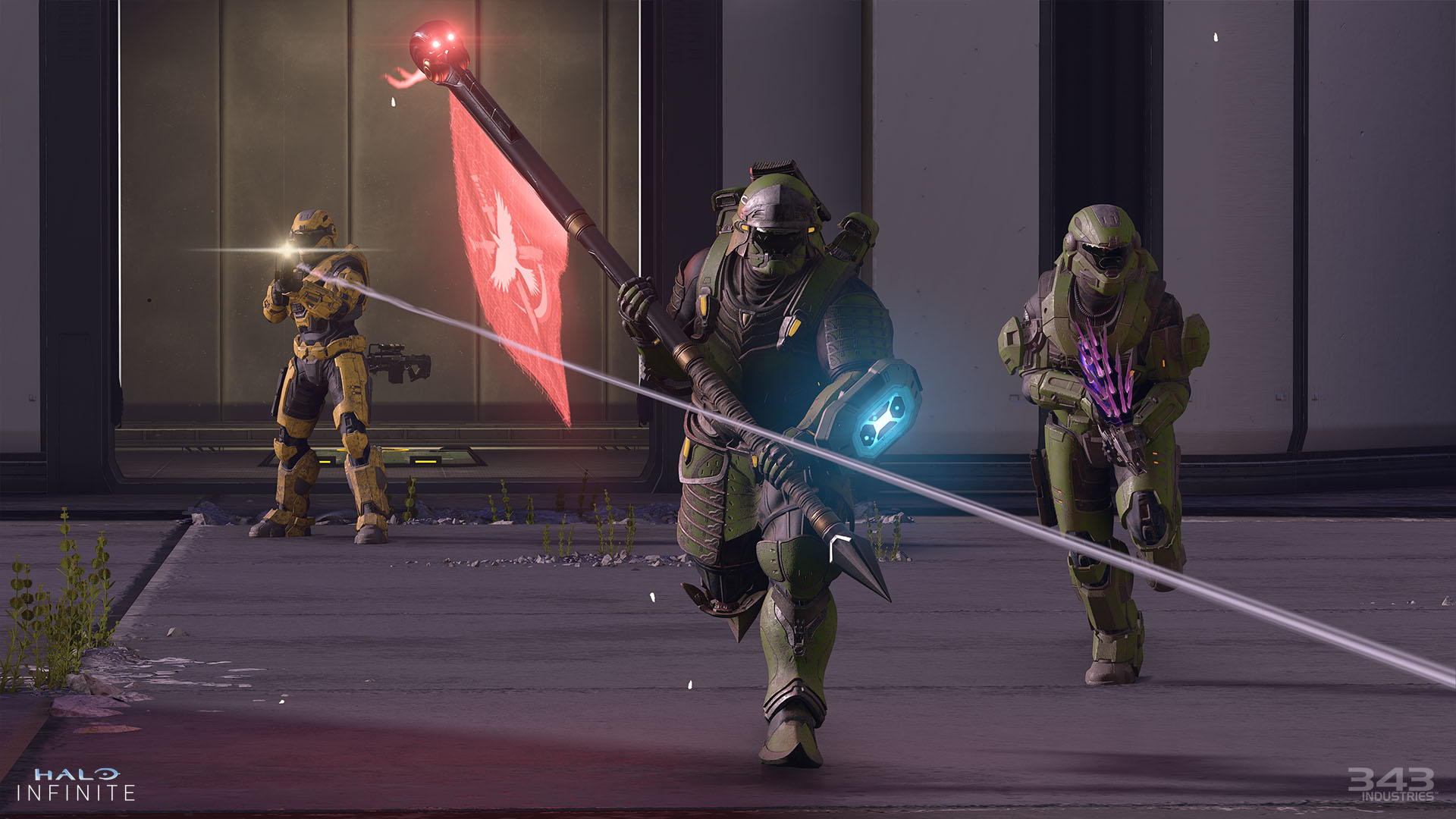Halo infinite-skærmbillede af CTF-kamp på Empyrean
