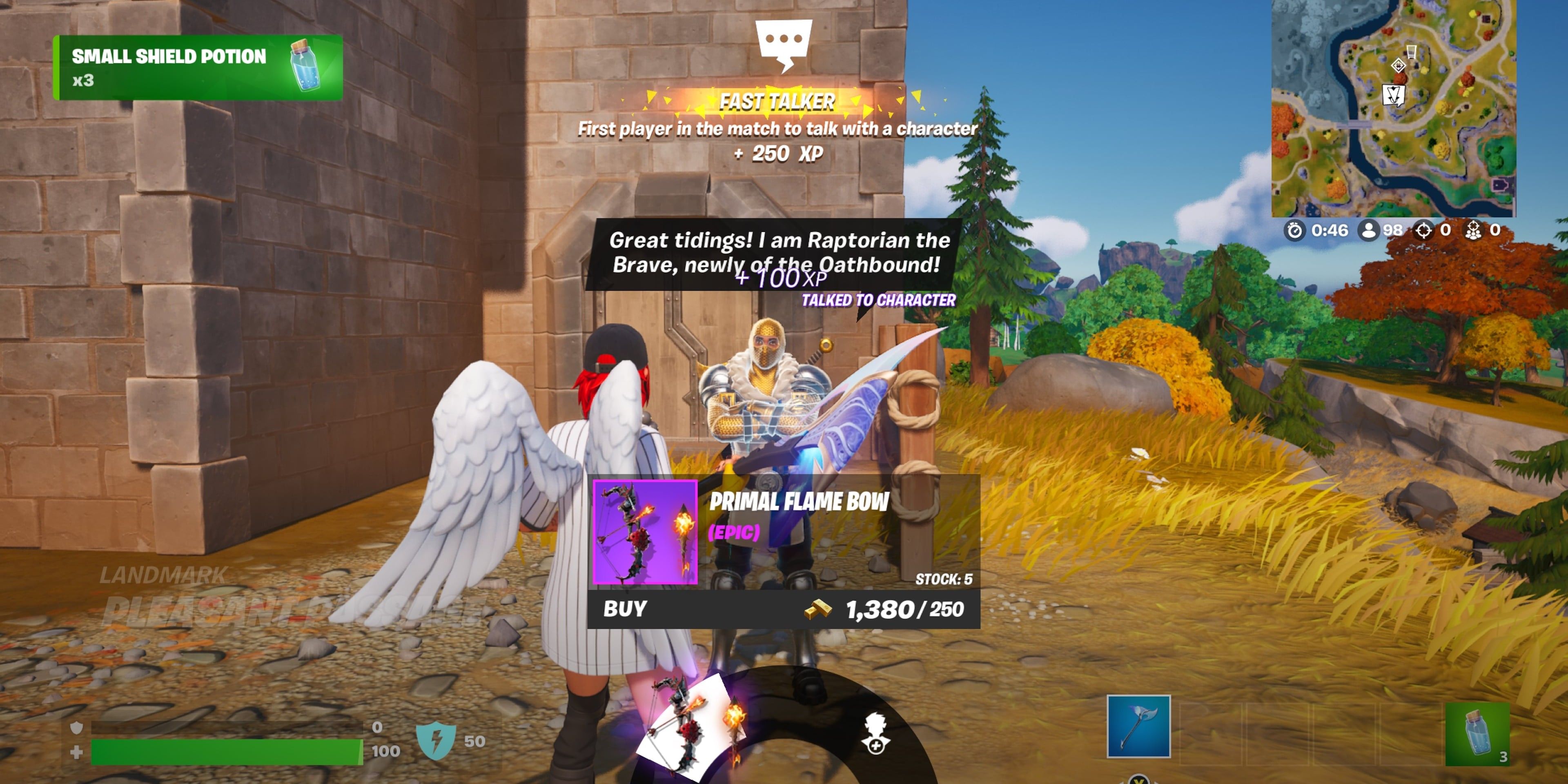 Fortnite Raptorian The Brave