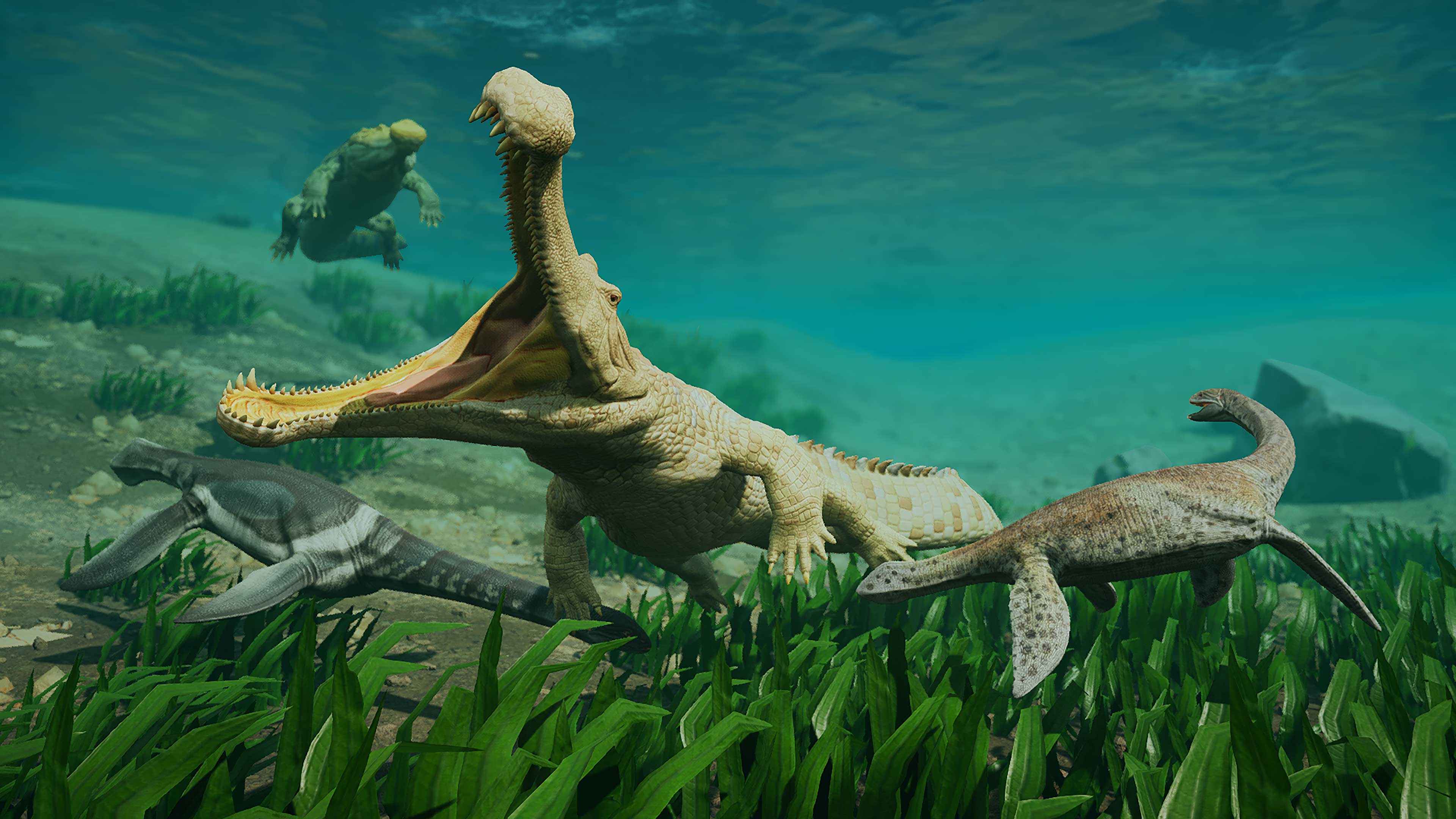 akvatisk dinosaur