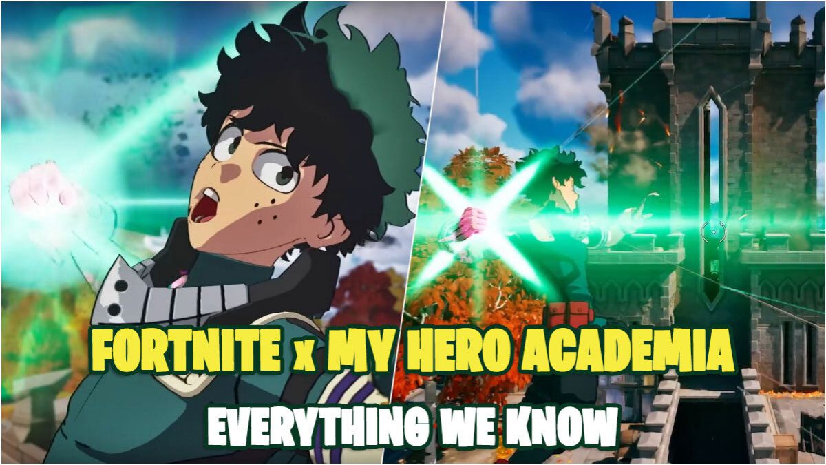 Fortnite x My Hero Academia: alt, hvad vi ved om det kommende samarbejde