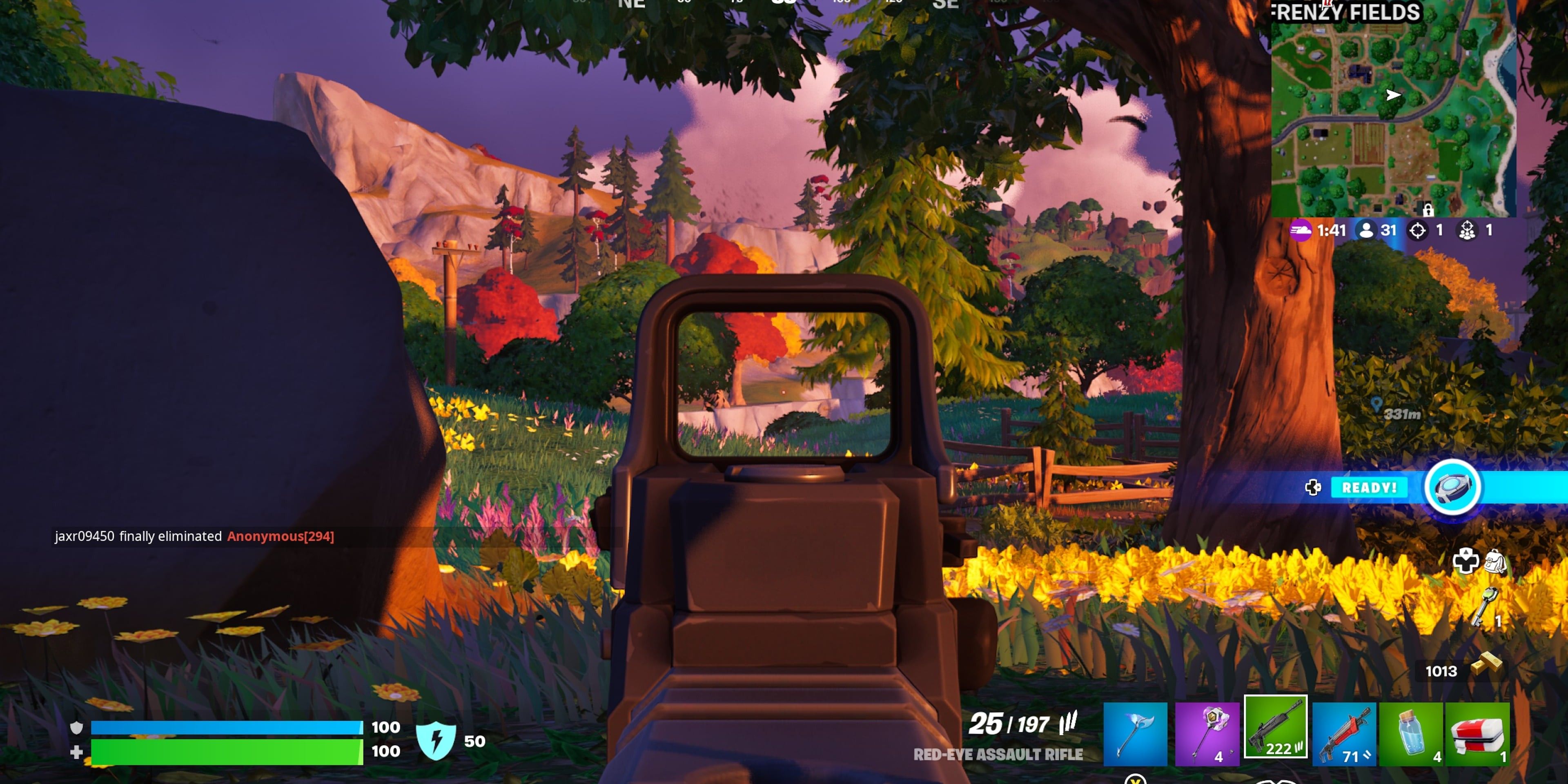 Fortnite Red Eye Assault Rifle