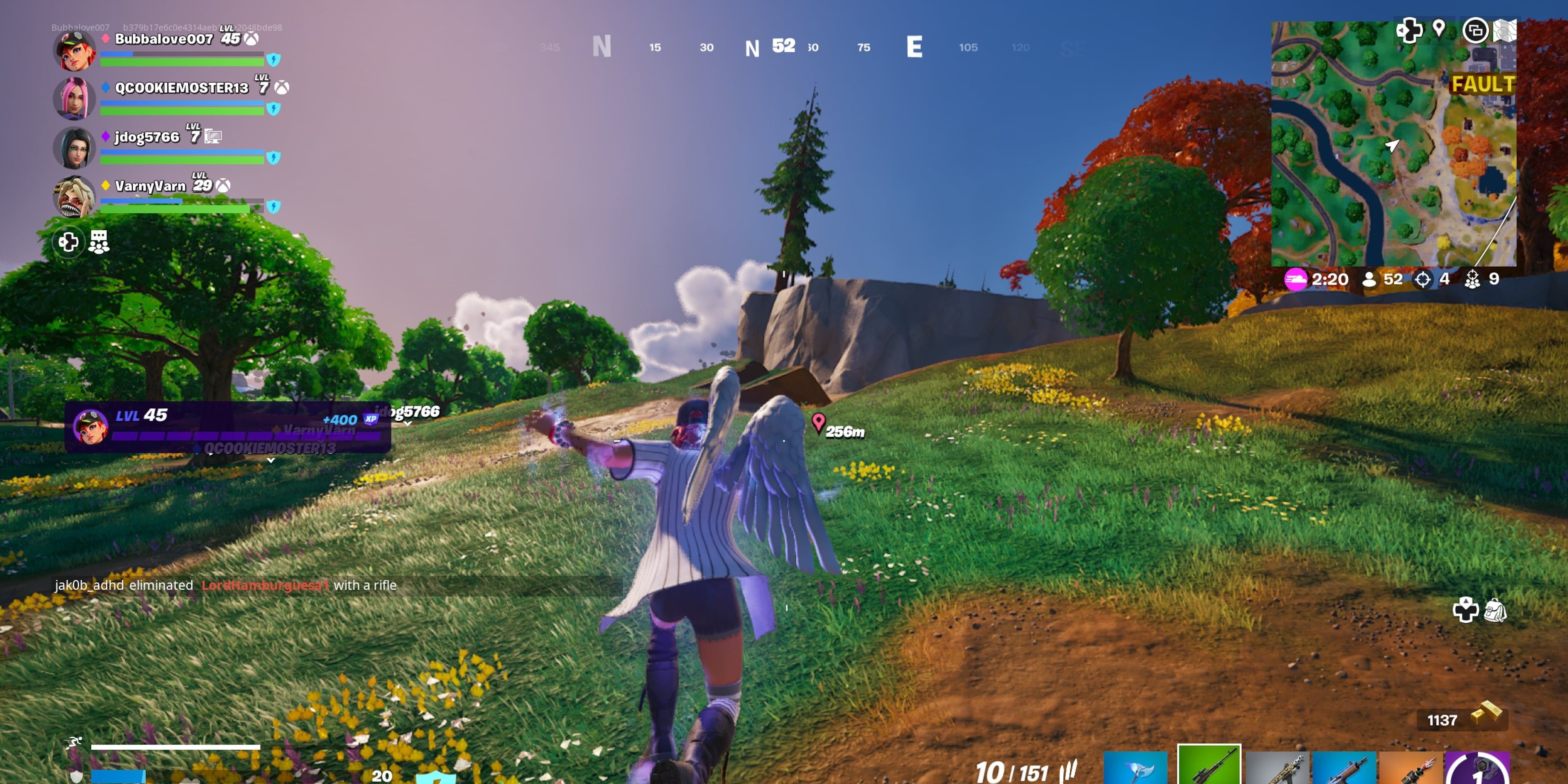 Fortnite Low Gravity Augment