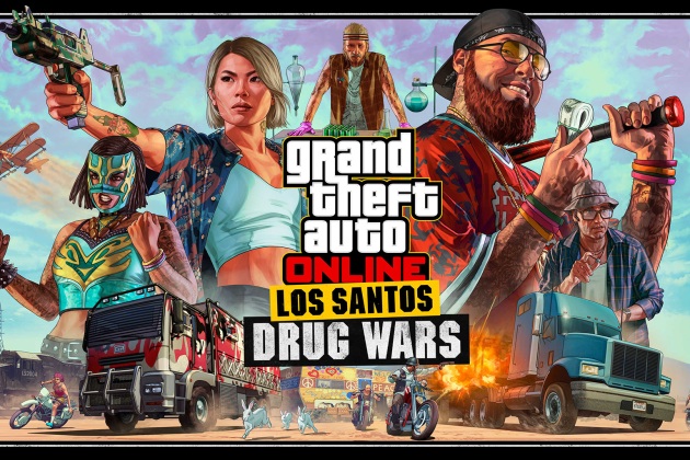 Hør et eksklusivt klip fra Soulwax' ​​score for 'Grand Theft Auto Online: Los Santos Drug Wars'