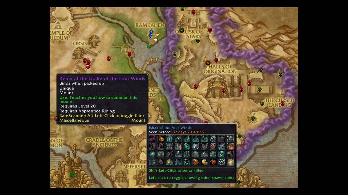 wow tilføje Rarescanner